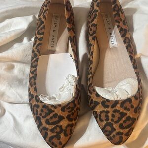 New Kelly & Katie Animal Print Flats
